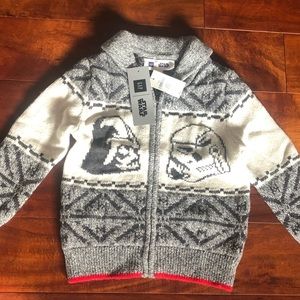 Gap Kids Star Wars Sweater NWT